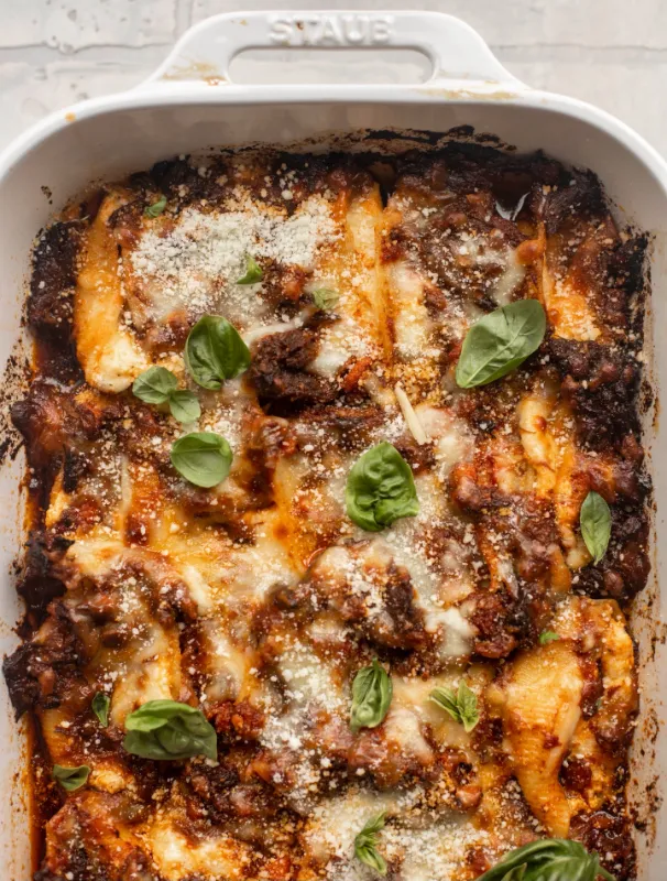 Spinach and Artichoke Stuffed Shells