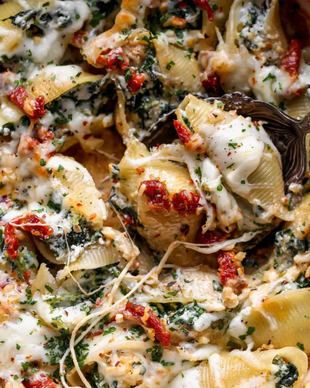 Spinach Stuffed Shells