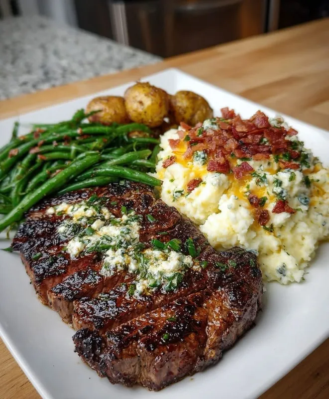 Steak with Herb Butter