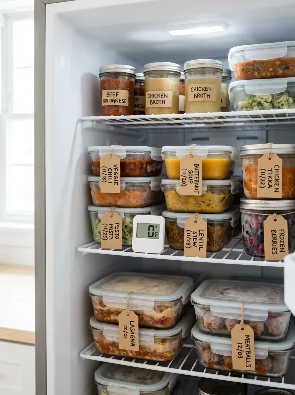 Temperature Rules for Safe Freezer Dinner Storage