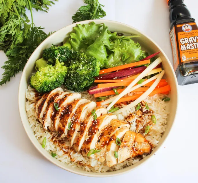 Teriyaki Chicken and Rice