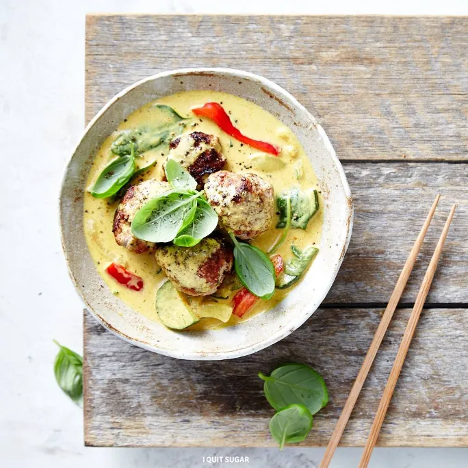 Thai Coconut Curry Soup