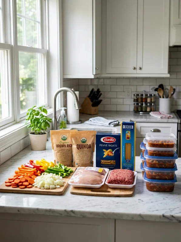 The Ultimate Grocery List for Freezer Meal Prep