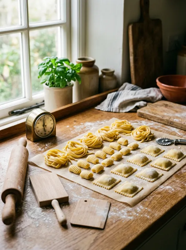 Timing Adjustments for Different Pasta Shapes