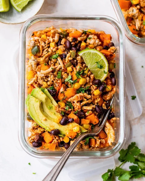 Turkey and Sweet Potato Skillet