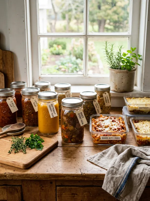 Why Building a Freezer Dinner Stash Changes Everything