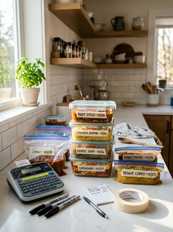 Why Proper Packing and Labeling Freezer Meals Matters