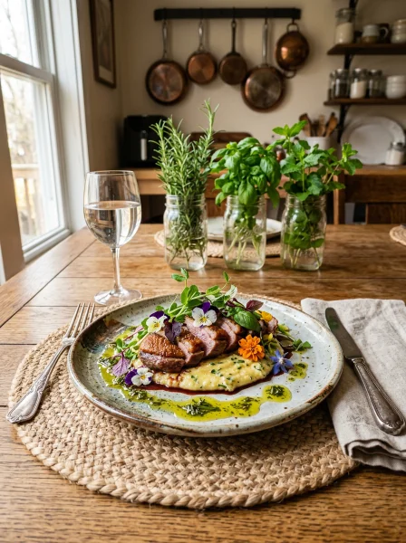 Adding Restaurant-Quality Finishing Touches