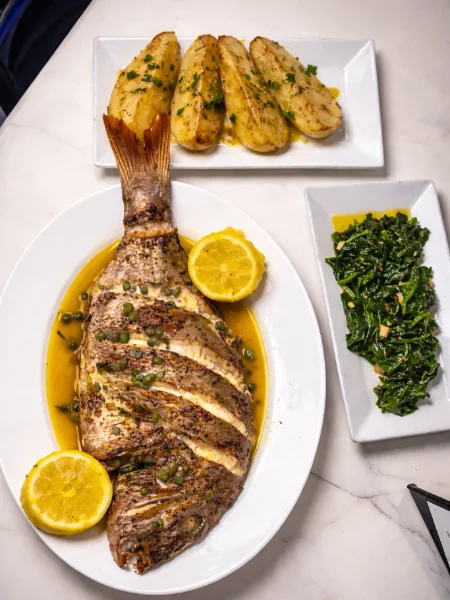 Caribbean Whole Jerk Red Snapper Caribbean Whole Jerk Red Snapper