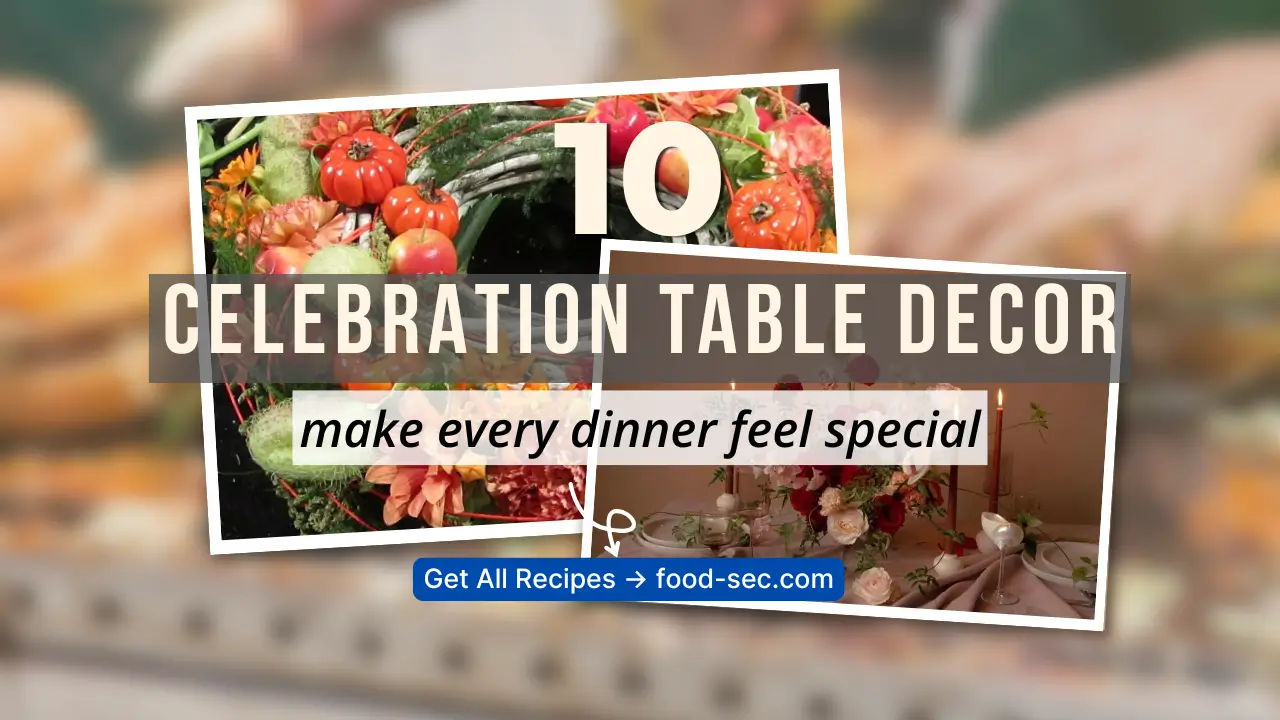 10 Celebration Dinner Table Decor Items Worth Buying for Any Special Occasion