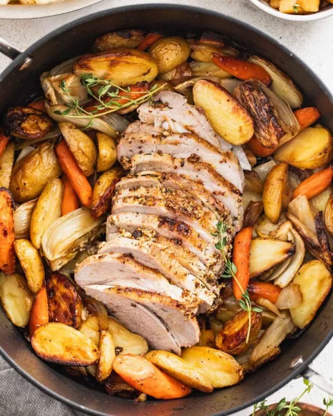 Classic Herb Roasted Pork Tenderloin
