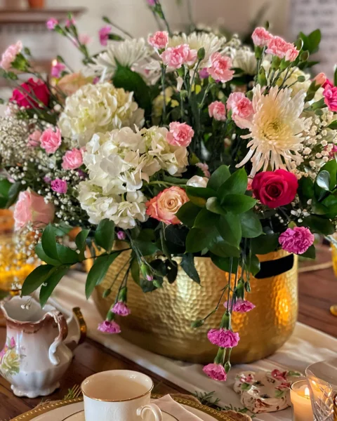 Fresh Flower Centerpiece