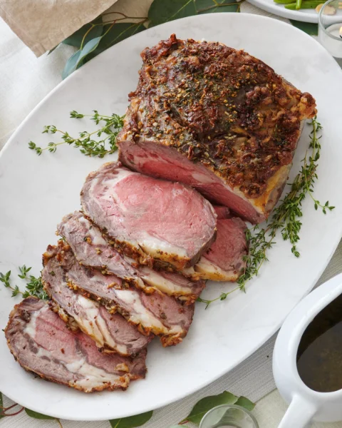 Herb Crusted Prime Rib Roast
