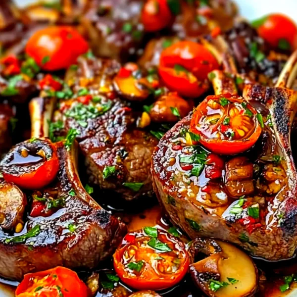 Lamb Chops with Balsamic Glaze