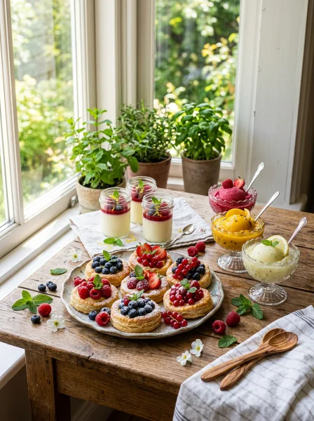 Light Summer Desserts to End the Night