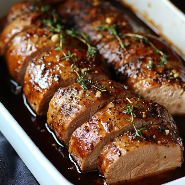 Maple Dijon Pork Tenderloin