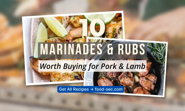 10 Marinades and Rubs Worth Buying for Pork and Lamb Dinners