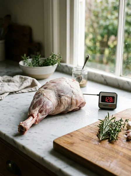 Mistake One: Cooking Lamb Straight From the Fridge Mistake One: Cooking Lamb Straight From the Fridge