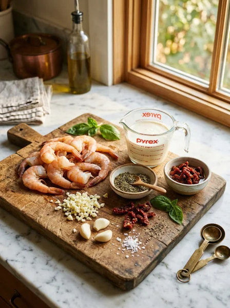 Recipe 1: Creamy Garlic Tuscan Shrimp