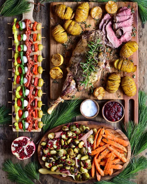 Rosemary Lamb Skewers