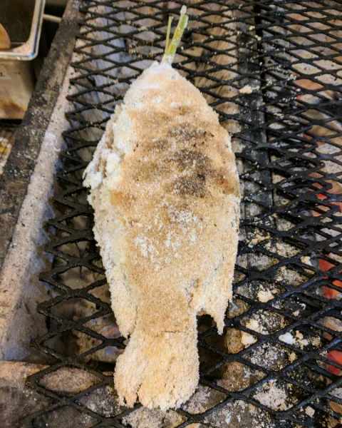 Salt Crusted Whole Baked Dorade Salt Crusted Whole Baked Dorade