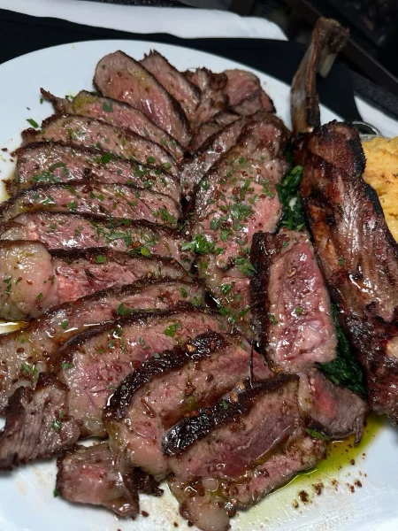 Simple Grilled Lamb Steaks