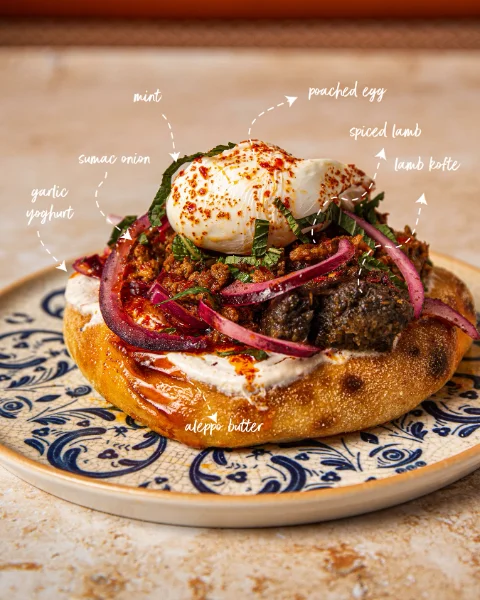 Spiced Lamb Flatbread