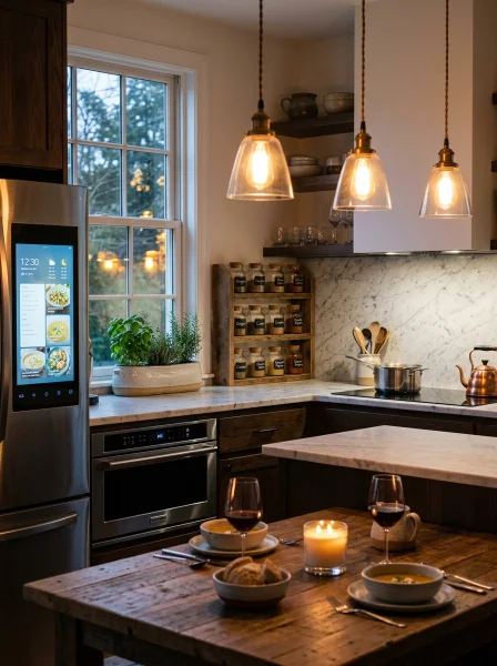 The Technology Factor: Smart Kitchens for Romantic Dinners